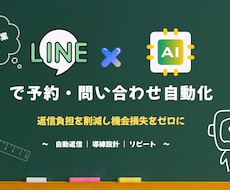 問い合わせ対応をAIで自動化します イメージ1