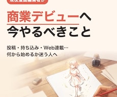 商業デビューに向けてやるべきことを一緒に整理します イメージ1