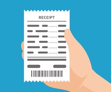 レシートや領収書のデータ化お手伝いします イメージ1
