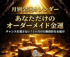 宝くじ当選者が月別金運を詳細鑑定します 金運の流れとタイミングを読み解き、あなたの金運引き寄せます