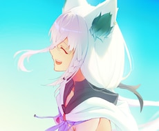 光輝く暖かい一枚絵描きます イメージ1
