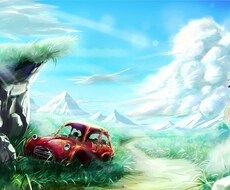 物語を感じる生活感やロマンあるイラストお描きします リアルでエモい"生きる”を感じる背景イラスト描きます！