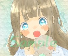 SNS等で使用するラフなアイコン描きます イメージ1