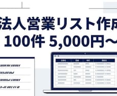 製造業の営業リストを提供します イメージ1