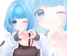 専業絵師が！歌ってみたサムネや1枚絵をお描きします 実績多数！丁寧安心安全！心を込めて描きます！