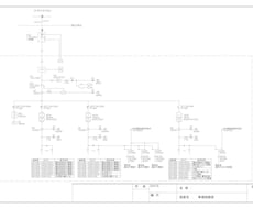 CADにて単線結線図を代行作成します 電気管理技術者さん、太陽光事業者さんにお勧めです！