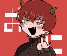 ポップで可愛いアイコンイラスト描きます TwitterなどのSNSアイコンにおすすめ！