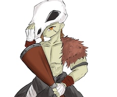 オリジナルのキャラクターを作成してます ファンタジー風のキャラクターを作っています
