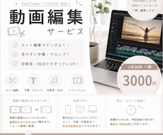最短１日！動画字幕・フルテロップ化致します 撮って出しでもすぐに字幕を付けてSNS載せられる動画を！