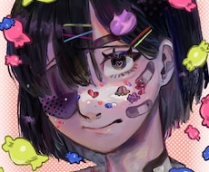 大胆厚塗り！可愛いイラスト描きます イメージ1