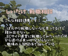 転職9回の経験であなたの不安に寄り添います ３日間回数無制限⭐︎あなたのお悩み相談に乗ります
