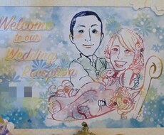 テーマに沿った似顔絵作成いたします イメージ1