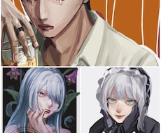 SNSのアイコンなどに適したイラストをご提供ます イメージ1