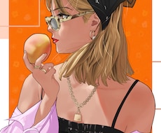 女性のイラスト・アイコンを描きます イメージ1