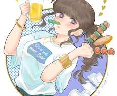 お安く！綺麗・かわいい・かっこいいイラスト描きます 版権・オリジナル・SDキャラ可☆お好みの人物イラスト