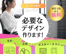 ビジネス向け/チラシ・フライヤー作成します イメージ1