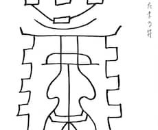 幸運、開運用の霊符　まじない　を描かせて戴きます イメージ1