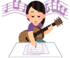 コード進行耳コピします 楽譜のない曲のコード譜が欲しい人必見！