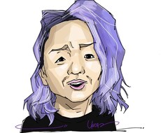 目を引くお洒落な似顔絵描きます イメージ1