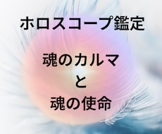 魂のカルマと魂の使命をホロスコープで読み解きます イメージ1