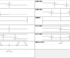 JW_CADシンプルな建具平面データをご提供します イメージ1