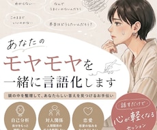 あなたのモヤモヤを一緒に言語化します うまく言えない気持ち、一緒にほどきます