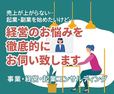 起業・副業・経営コンサルティングします イメージ1