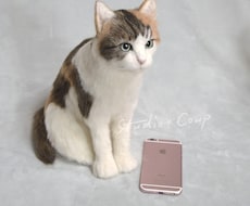 うちの子 羊毛フェルトでお作りします お写真から大切なペットさんをリアルにお作りします