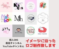 SNS活動者様向け文字アイコン作成します イメージ1