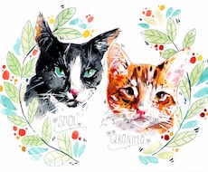 ペットのイラスト・似顔絵を描きます イメージ1