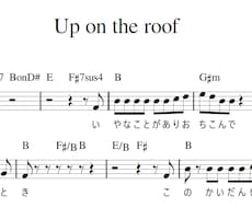 洋楽に日本語詞を乗せます イメージ1