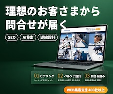 理想のお客様からお問合せが届くホームページ作ります イメージ1