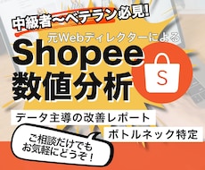 Shopee売れない原因をデータで特定します アクセス・転換率の伸び悩みを解消！客観データで売れる店舗へ