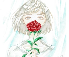 透明感とストーリー性のある一枚絵を制作します イメージ1