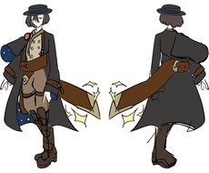 キャラクターのデザインと立ち絵を作成します イメージ1