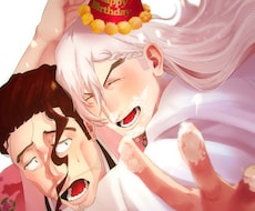 一枚絵、アイコン作成承ります イメージ1