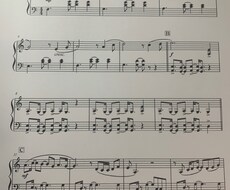 好きな曲を簡単なピアノ楽譜でお作りします イメージ1