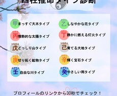 四柱推命であなたの流れを見ます イメージ1