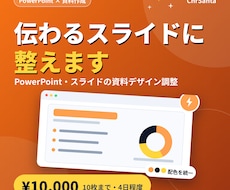 PowerPointでプレゼン資料を作成します イメージ1