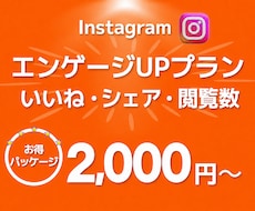Instagramアカウント認知度を増加させます インスタ 日本人 いいね・シェア・閲覧数⭐最大５投稿振り分け
