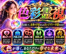 視えすぎる霊視｜運命、視切ります イメージ1