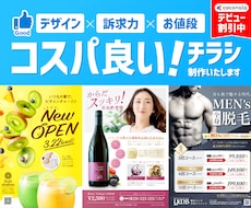 プロデザイナーがコスパの良いチラシ制作します イメージ1