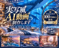 実写風AIショート動画を制作します イメージ1