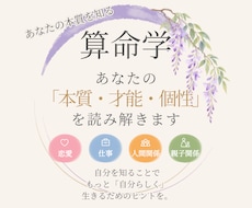 あなたの本質・才能を算命学で鑑定します イメージ1
