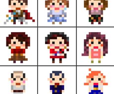 あなたのドット絵キャラを作ります イメージ1