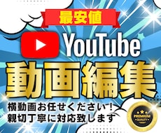 格安高品質！動画編集を修正無制限で承ります 最安価格/高品質/YouTube/修正無制限