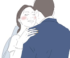 思い出の1枚をシンプルで味わい深いイラストにします イメージ1
