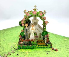 引出物　記念品　ノベルティ　飛び出す絵本作ります イメージ1