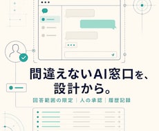 2万円AIエージェント・チャットボット開発ます イメージ1