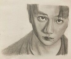 鉛筆で似顔絵描きます イメージ1